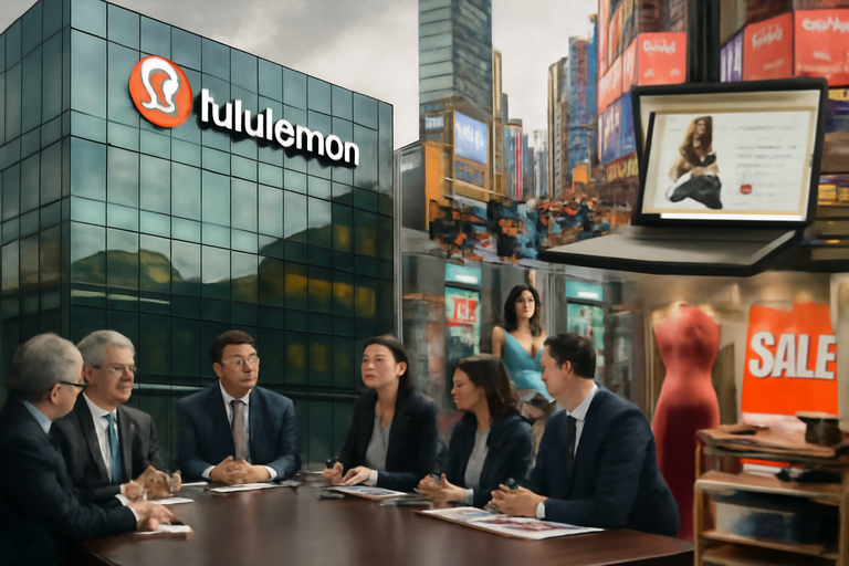 【美股動態】露露檸檬治理戰升溫，股價跌近七成壓力測試未止