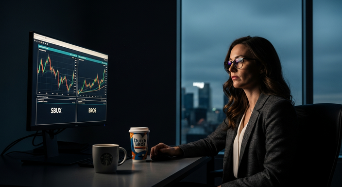 【即時新聞】搶攻美國千億咖啡市場大餅,成長股Dutch Bros對決價值股星巴克!