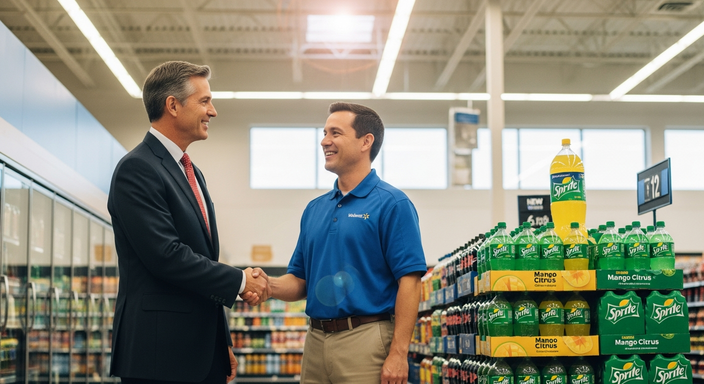 【即時新聞】可口可樂結盟沃爾瑪推限定口味雪碧，迎戰健康飲品新趨勢搶攻市佔率