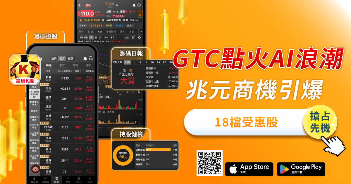 【搶先關注】輝達GTC曝兆元AI商機，五大重點＋18檔受惠股一次看