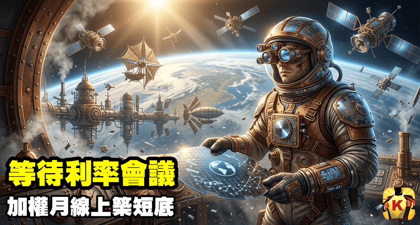 【台股盤後】等待利率會議，加權月線上築短底