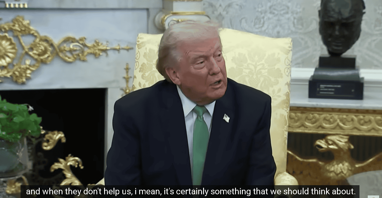 【匯金油整理】川普：「確實該重思考與北約關係。」