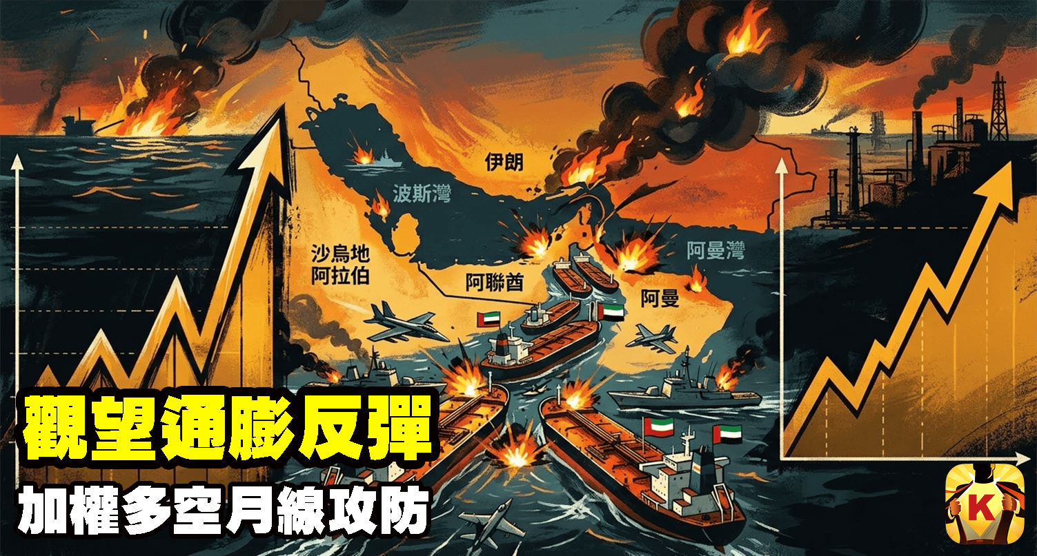 【台股盤後】觀望通膨反彈，加權多空月線攻防