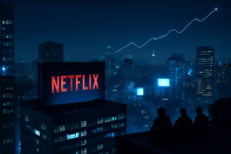 【美股動態】Netflix三大利多點火突破