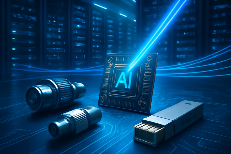 【美股動態】博通AI網路搶先卡位，400G光學帶動換機潮