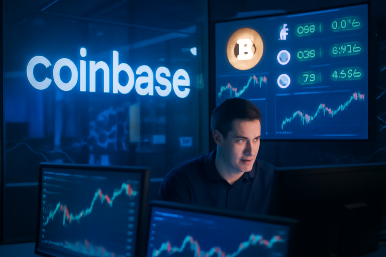 【美股動態】Coinbase股價下滑因比特幣價格回跌