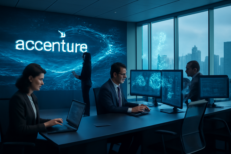 【美股動態】埃森哲財報超預期仍深折讓，反彈能續航