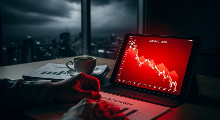 【即時新聞】黃金期貨單週暴跌近10%創15年最差紀錄,投資人急轉移資金避險