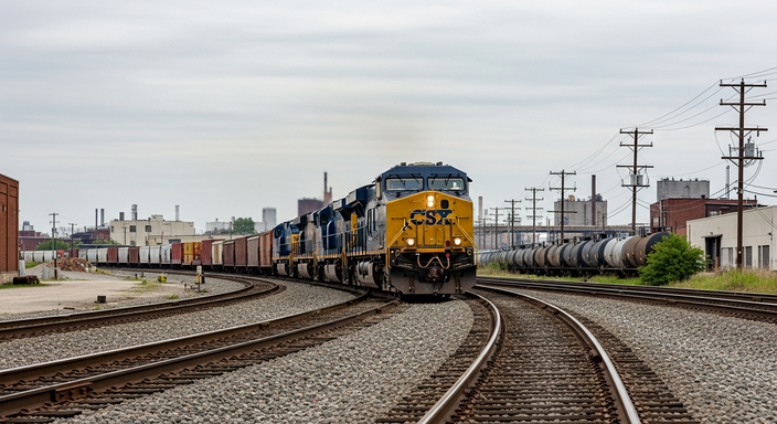 【即時新聞】美國鐵路股CSX(CSX)獲分析師青睞，高層點出網路彈性投資與兩大產業逆風