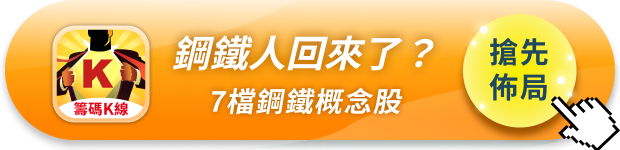 鋼鐵族群全面點火，「7檔概念股」逆勢噴出！