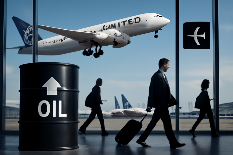 【美股動態】聯合航空高油價來襲，短調運能護盈