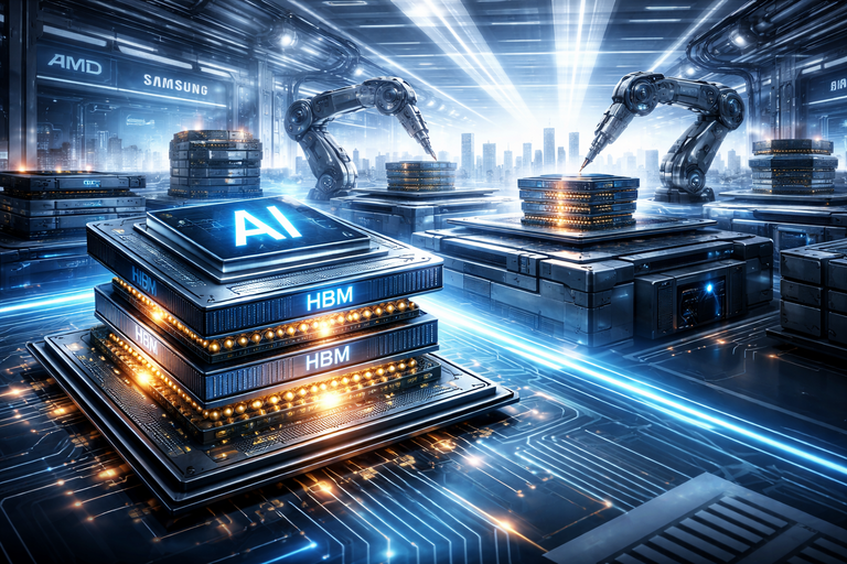 【美股動態】超微攜三星擴大AI記憶體，供應鏈洗牌