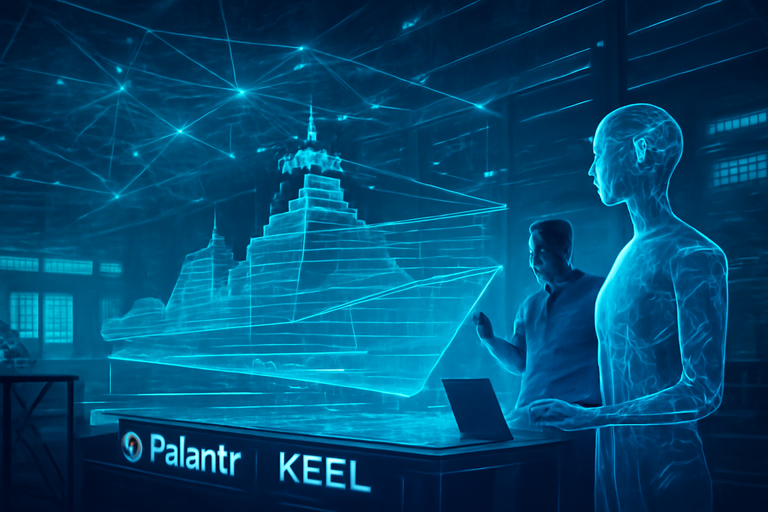 【美股動態】帕蘭提爾聯手Keel，搶佔美軍艦隊AI中樞