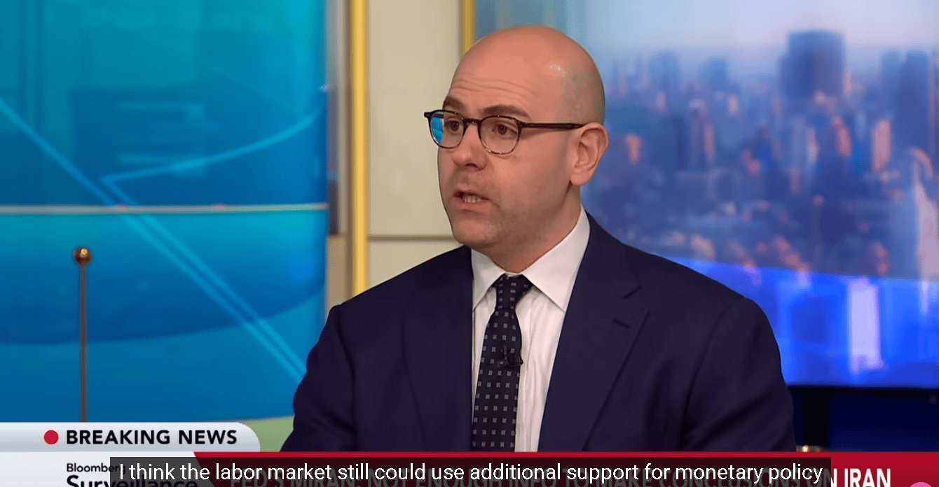 【匯金油整理】古爾斯比:如果通膨失控,就得升息!