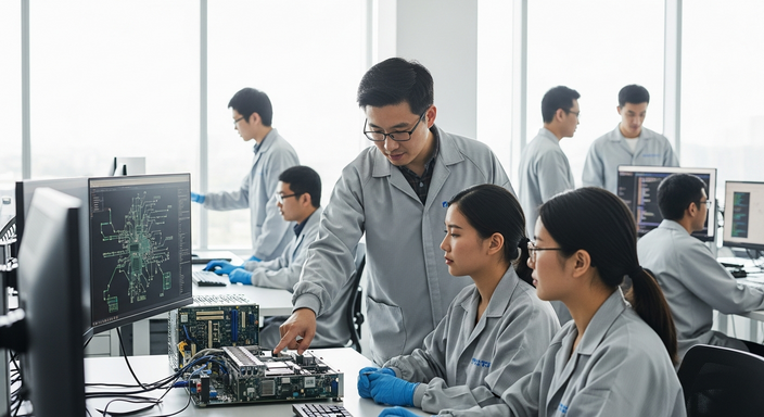 【即時新聞】友通法說會揭AI訂單動能向上，2025年營收年增15％