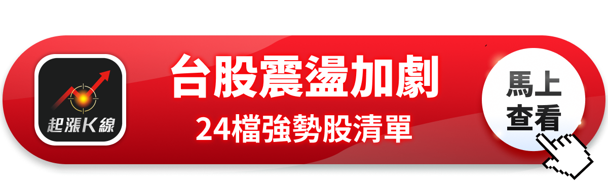 【最新消息】台股高檔劇烈震盪，「24檔強勢股」搶先關注！