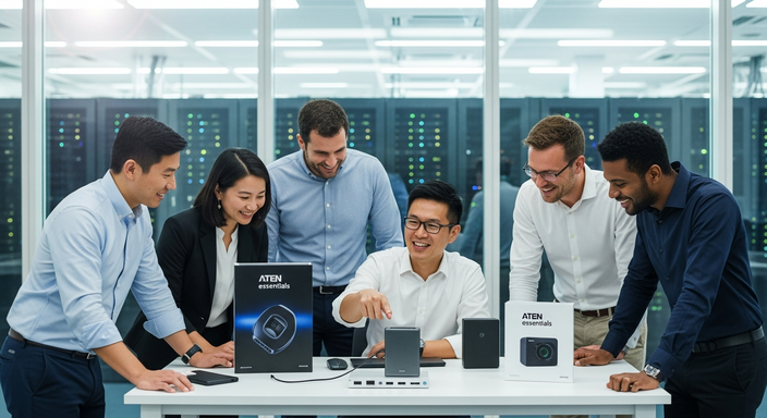 【即時新聞】宏正今日宣布ATEN essentials系列跨足消費電子，前二月營收年增11.8％達8.47億元