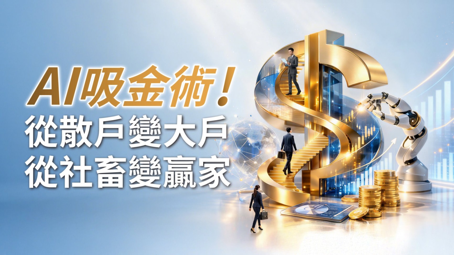 AI吸金術!從散戶變大戶 從社畜變贏家 投資×職涯財富翻倍攻略
