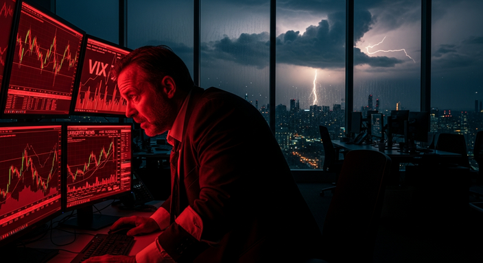 【即時新聞】伊朗戰事膠著推升油價與通膨！道瓊重挫近800點，美股恐懼指數VIX狂飆