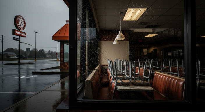 【即時新聞】Restaurant Brands(QSR)旗下Popeyes大型加盟商驚傳破產!負債1.3億美元牽動市場神經