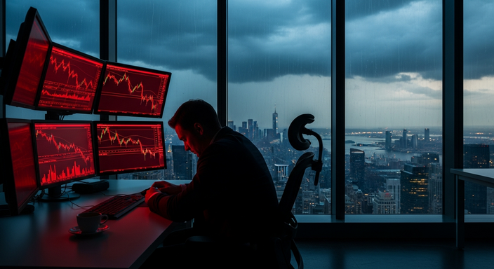 【即時新聞】美歐貿易爭端升級!那斯達克指數(IXIC)重挫逾2%,避險情緒推升黃金與VIX狂飆