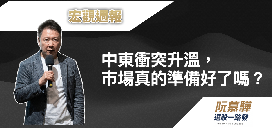 【宏觀週報】中東衝突升溫,市場真的準備好了嗎?
