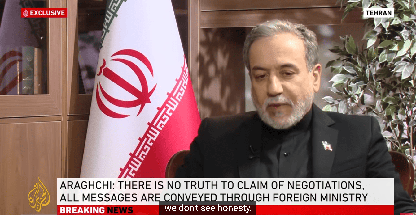 【匯金油整理】伊朗外長：「美伊彼此信任度為零！」