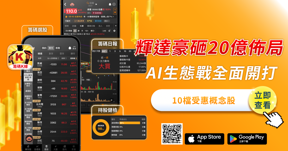 輝達砸20億入股Marvell！AI生態戰開打，10檔受惠股曝光