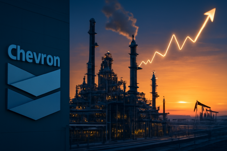 【美股動態】雪佛龍能源股逆勢上揚，油價飆升成推手