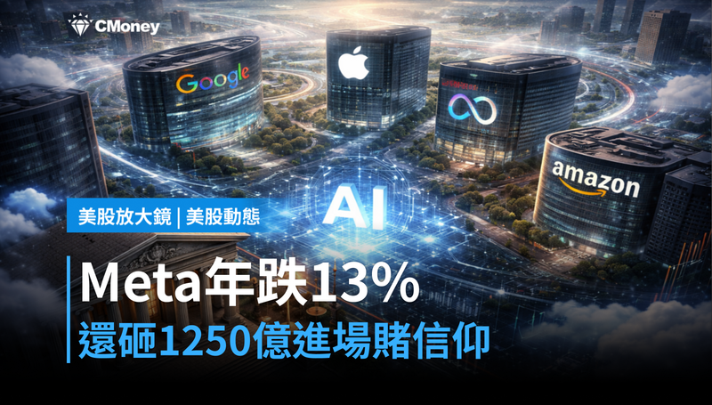 【美股動態】Meta年跌13%還要砸$1250億?現在進場是賭信仰