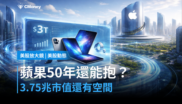 【美股動態】蘋果創立50年股價還值得抱嗎?3.75兆市值還有多少空間