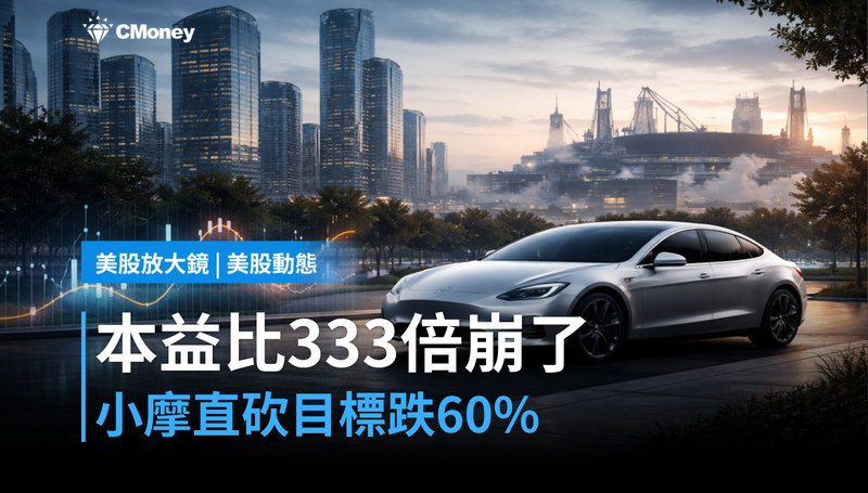 【美股動態】本益比333倍守不住，小摩直接喊跌60％