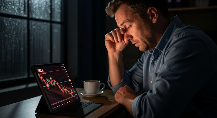 【即時新聞】特斯拉(TSLA)狂跌引散戶砸2.56億美元抄底！華爾街警告：小心六成下跌風險