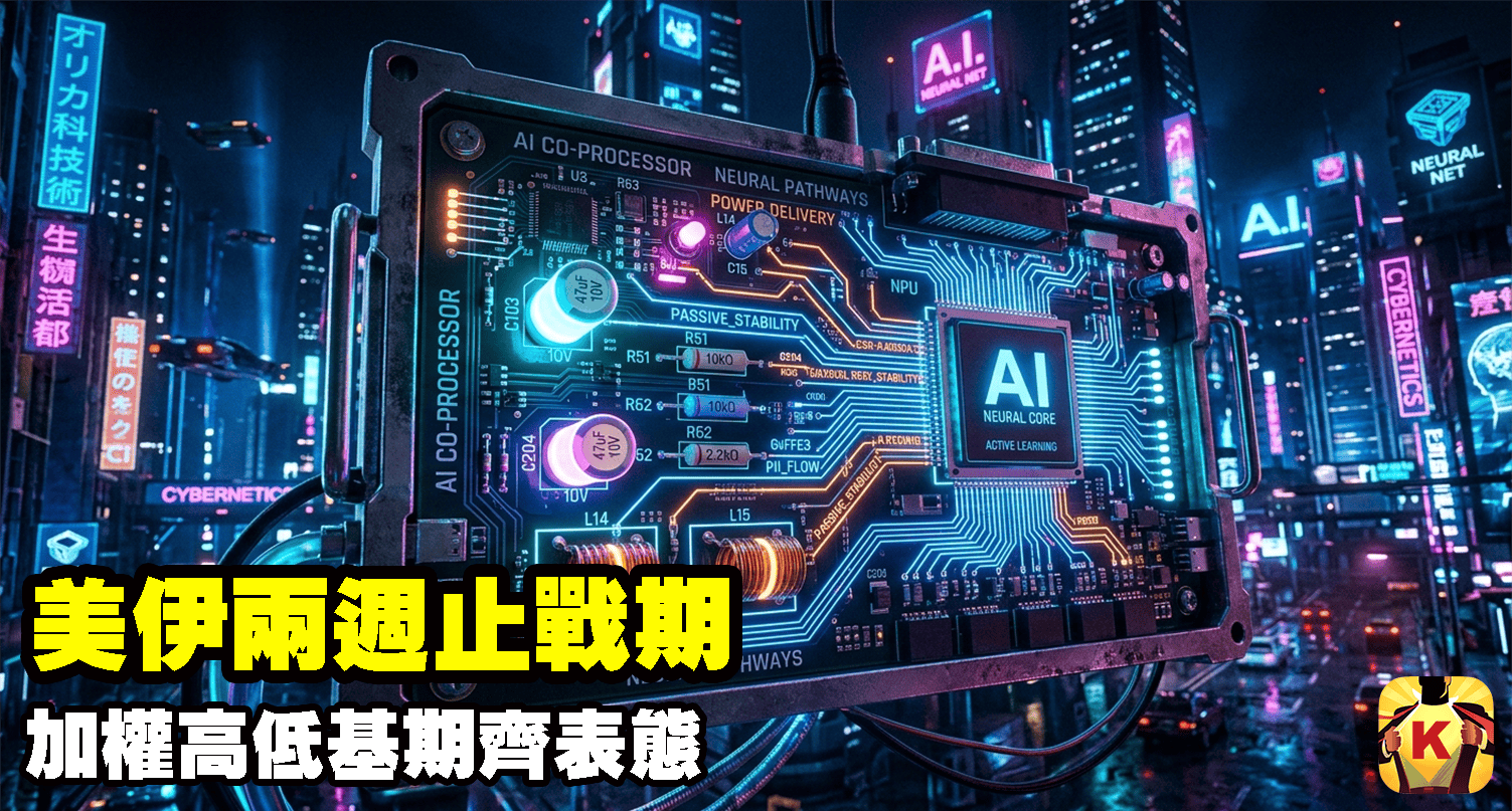 【台股盤後】美伊兩週止戰期，加權高低基期齊表態