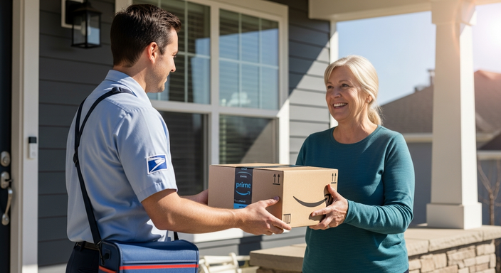 【即時新聞】亞馬遜(AMZN)續簽美國郵政保底10億件包裹,強攻1兆美元鄉村大餅!