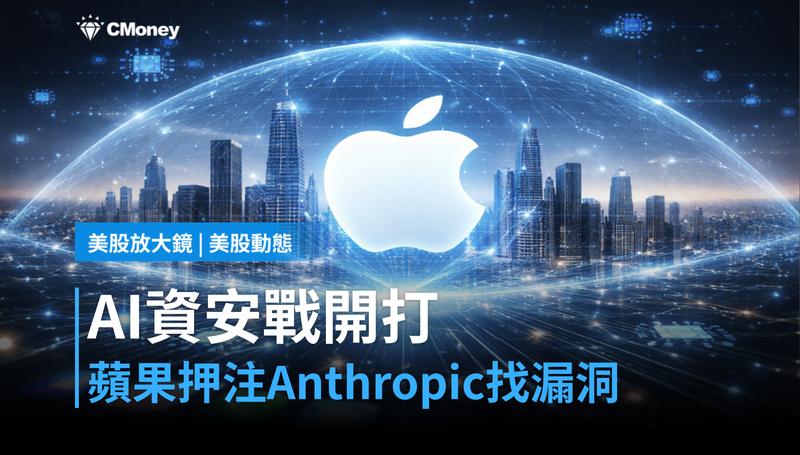【美股動態】AI資安戰開打，蘋果押注Anthropic找漏洞在賣什麼？