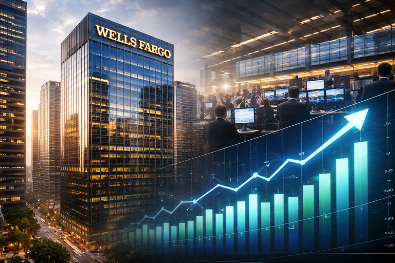 【美股動態】WellsFargo財報表現穩健提振金融類股信心
