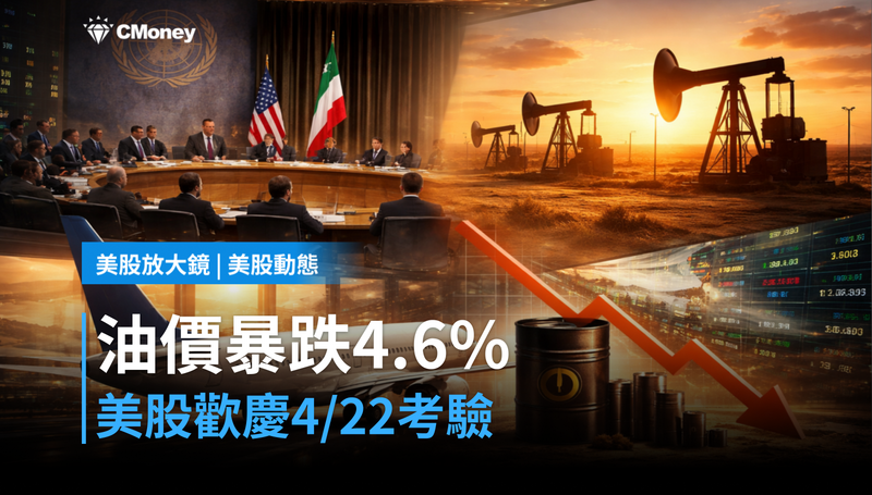 【美股動態】油價單日跌4.6％，美股卻在歡慶什麼？4月22日才是真正的考驗