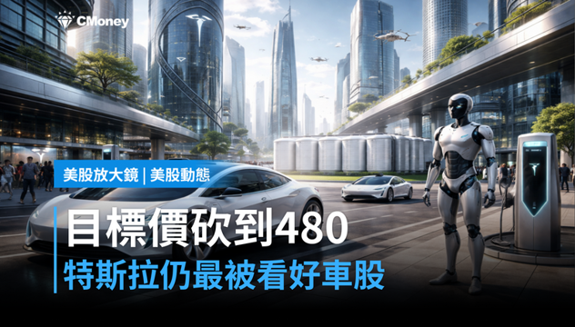 【美股動態】目標價砍到$480,特斯拉憑什麼還是最看好的車股?