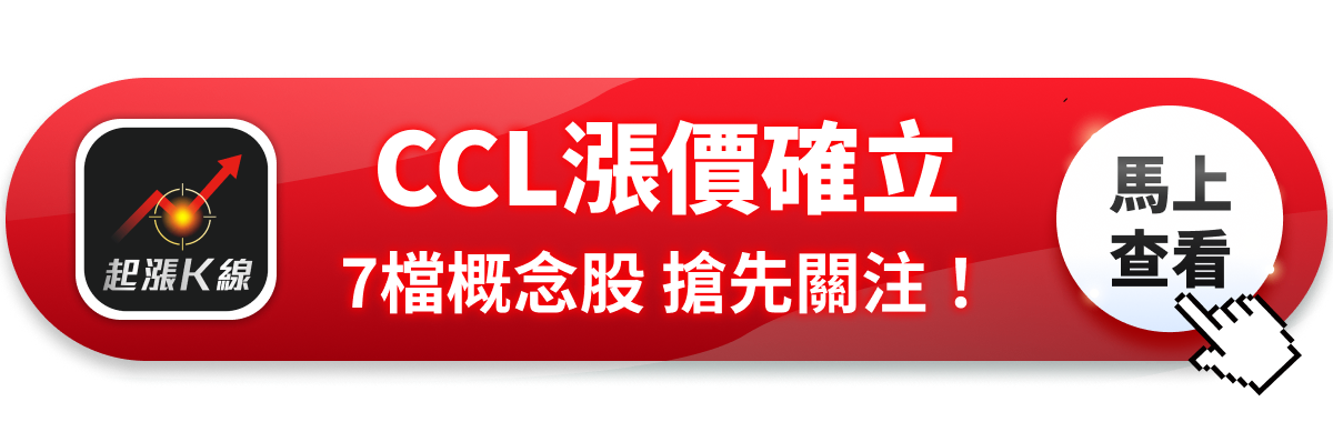 【最新消息】CCL第二季漲價確立，「7檔概念股」搶先關注！