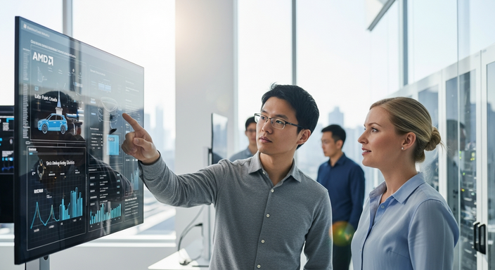 【即時新聞】AMD最新砸6千萬美元卡位自駕，這1檔台廠轉強還能追嗎？