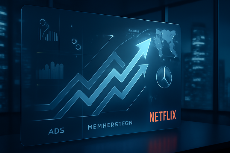 【美股動態】Netflix維持2026成長框架，廣告營收瞄準30億美元