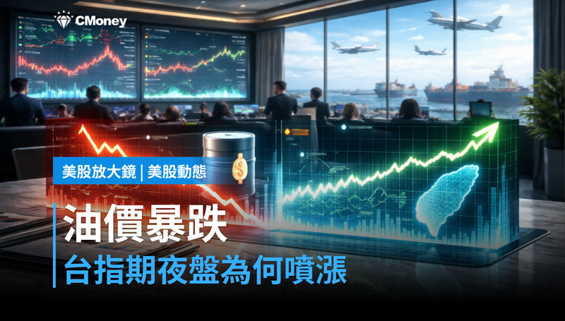 【美股動態】油價單日跌3.4美元，台指期夜盤為什麼跟著噴？
