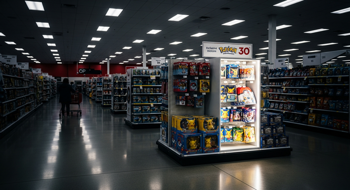 【即時新聞】挽救業績頹勢！目標百貨(TGT)獨家推寶可夢30週年聯名，力抗通膨與沃爾瑪強敵