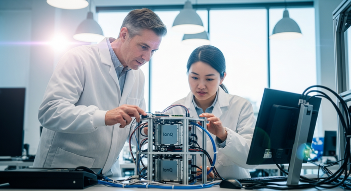 【即時新聞】IonQ(IONQ)實現重大技術突破！成功互連商用量子電腦，股價大漲近5％