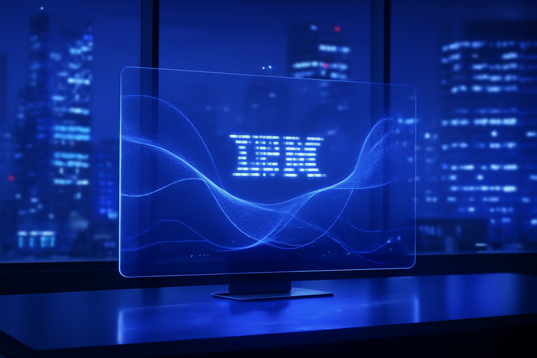 【美股動態】IBM財報強勁，維持展望股價回落