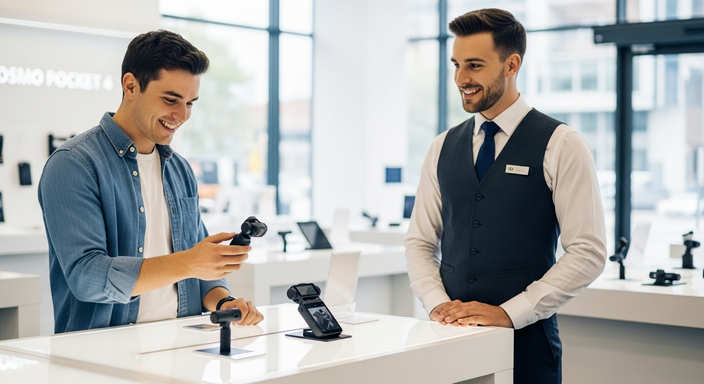 【即時新聞】聯強代理DJI Osmo Pocket 4首周銷量增五倍,刷新銷售紀錄有望推升今年業績