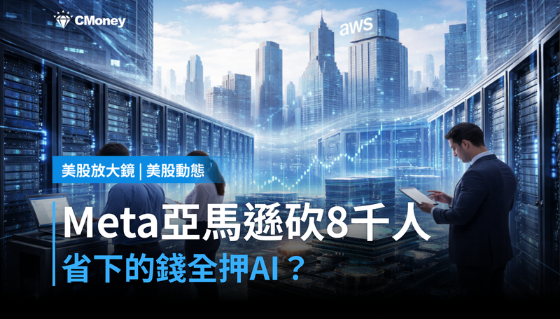 【美股動態】Meta裁員8,000人，亞馬遜跟進砍人：省下的錢全押AI？
