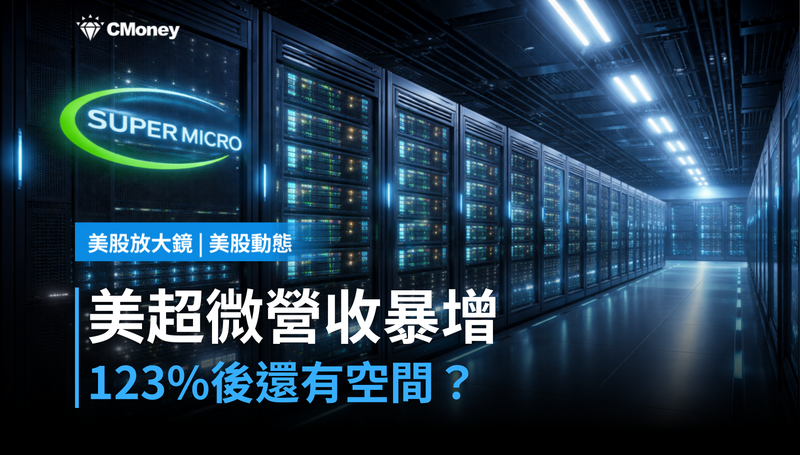 【美股動態】美超微單季營收暴增123％，29美元還有多少空間？