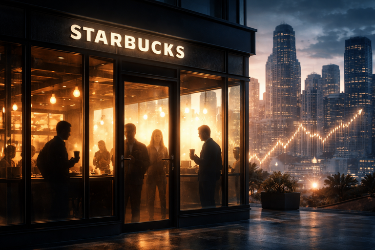 【美股動態】Starbucks調升2026財測、營運觸底回升